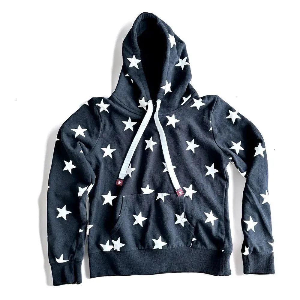 Reflex Star Print Hoodie Girls Size Large